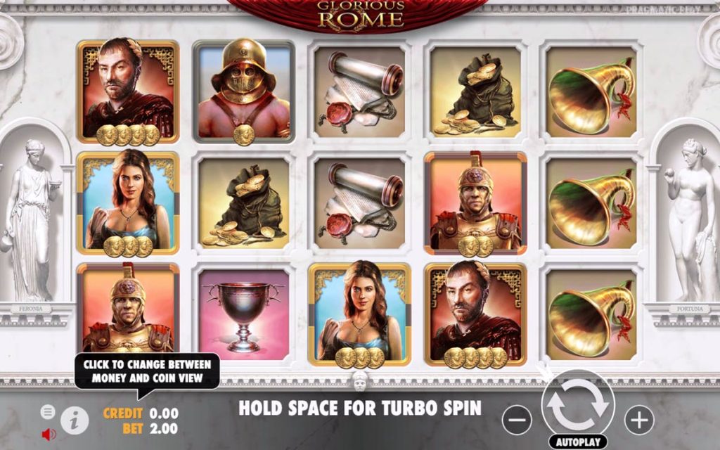 Слот Glorious Rome